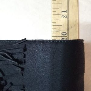 🆕fringed boots💜Michael Antonio👢platform fits true to size long zip comfortable